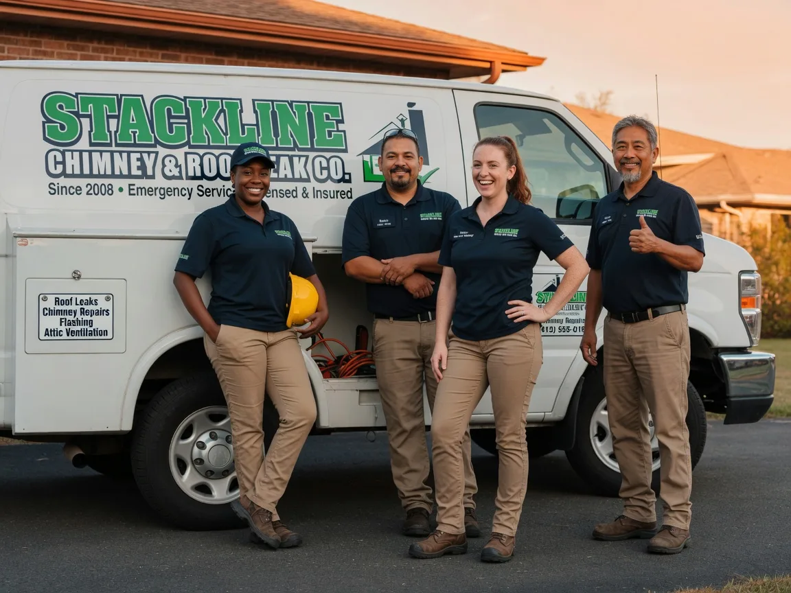 Chimney flashing repair company in New Augusta, MS